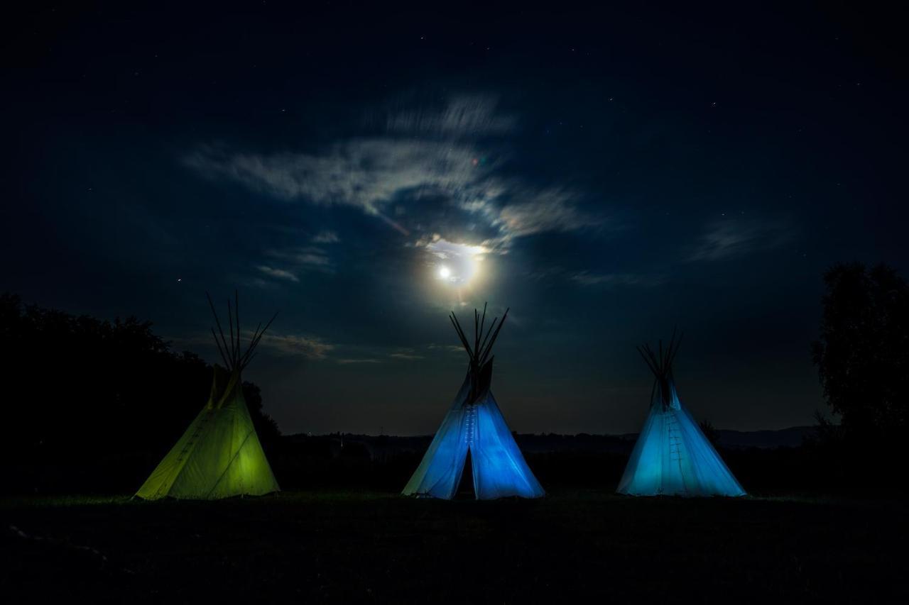 ホテル Fort Wapiti Zalasowa エクステリア 写真